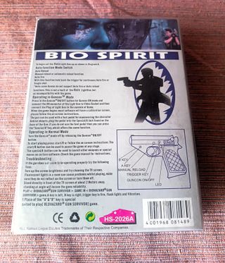 Pistola Lightgun PS2/PS1 Bio Spirit