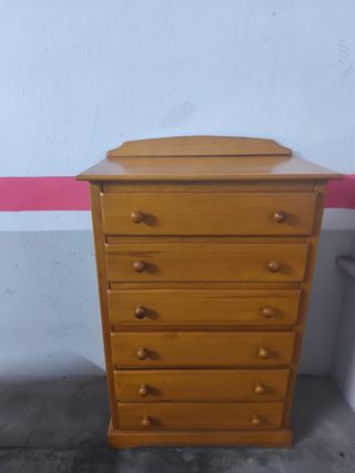 Sinfonier de madera 6 cajones