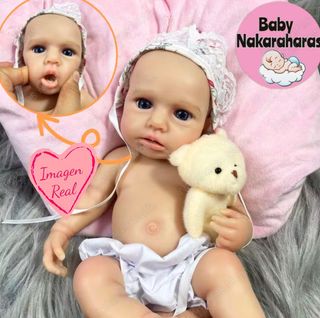 Muñeca Reborn Bebé Silicona flexible 