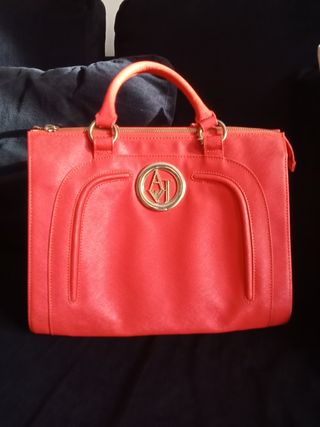 Bolso Armani Jeans color calabaza 
