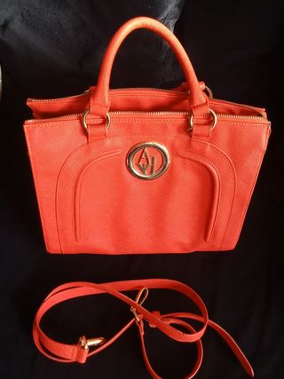 Bolso Armani Jeans color calabaza 