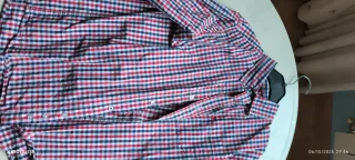 Camisa de cuadros manga larga. Freestyle. Talla 14