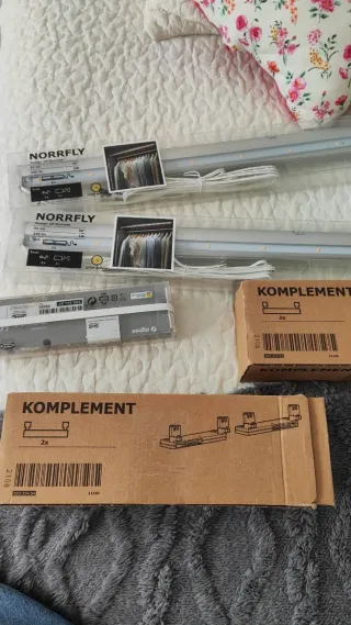 Luces LED Armario Ikea Norrfly + Komplement