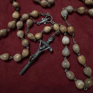 Rosario de Plata y Semillas