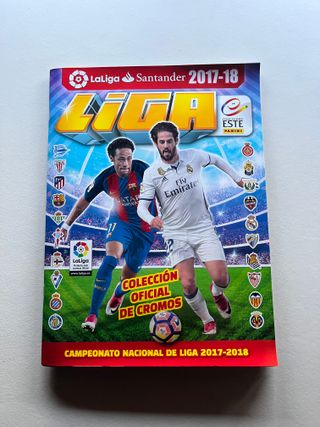 Álbum Panini LaLiga Santander 2017-18 Completo