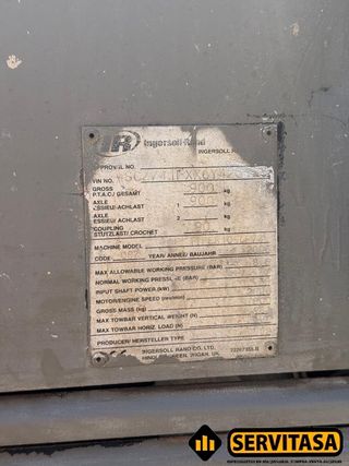 COMPRESOR DE AIRE DIÉSEL INGERSOLL RAND