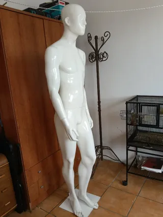 Maniquí hombre blanco