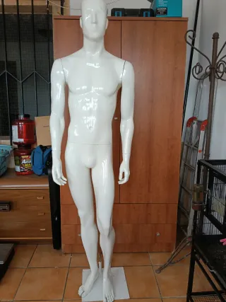 Maniquí hombre blanco