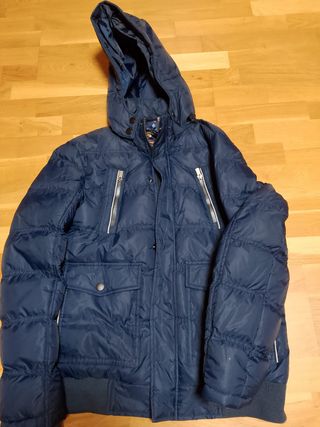 Anorak Roberto Bassi azul hombre