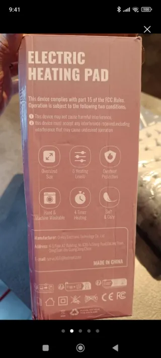 Coperta termica grigia