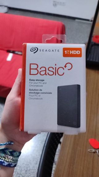 Disco Duro Externo Seagate 1TB HDD Nuevo