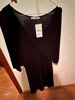 Vestido elegante Shana negro talla S