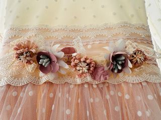 Vestido comunión Aire Barcelona rosa/blanco