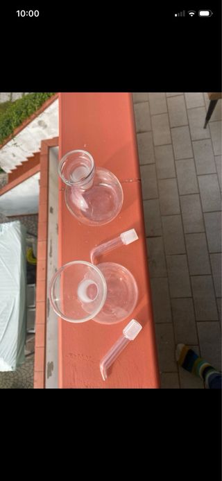 Set 2 bottigliette olio e aceto