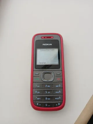 Nokia 1208 Rosso Grigio