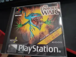The Unholy War PSX PAL-ESP