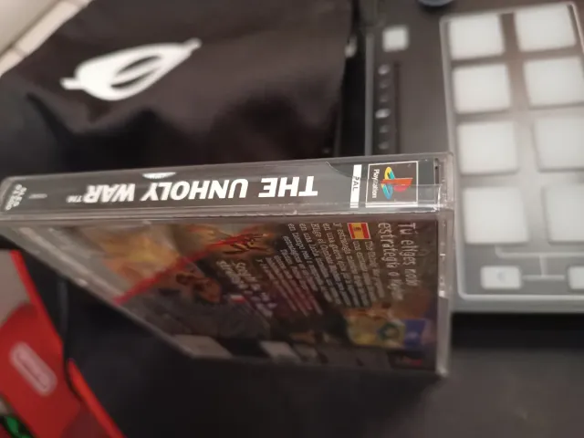 The Unholy War PSX PAL-ESP