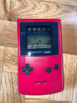 Nintendo Game Boy Color Rojo + Funda