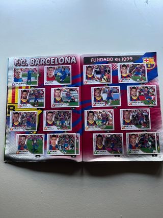 Álbum Panini Liga BBVA 2014-2015 Completo