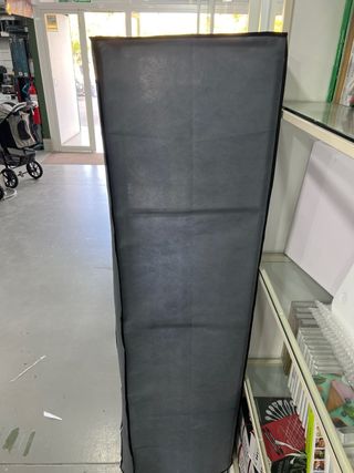 Armario Tela Gris Camping/Trastero