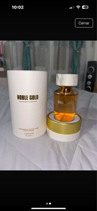 Perfume Noble Gold Mujer