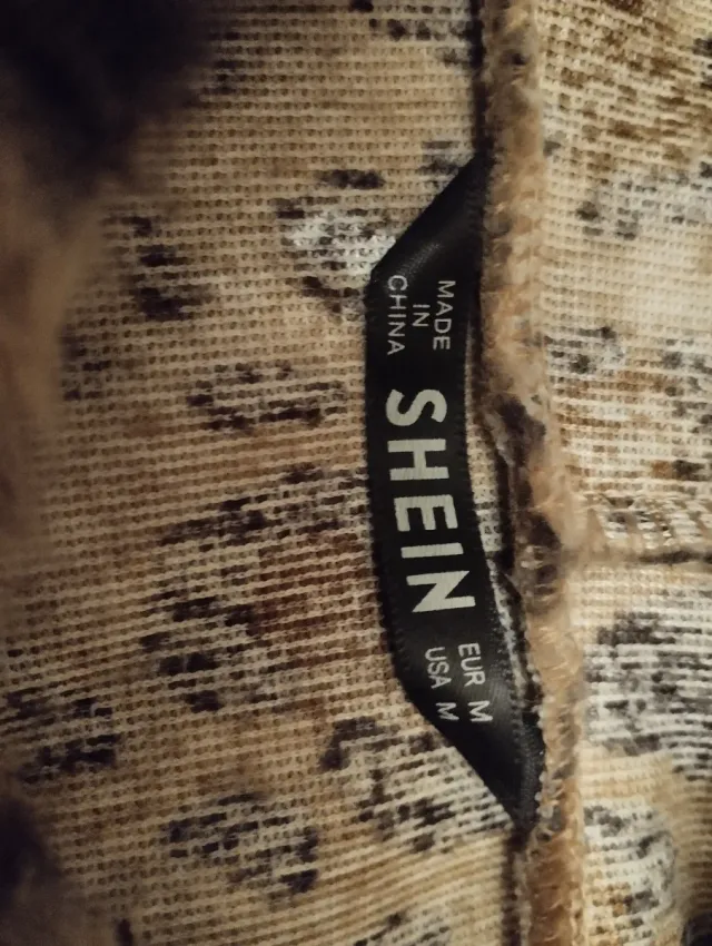 Sudadera pelo leopardo corta