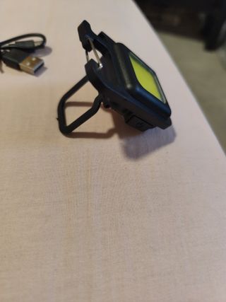 Linterna llavero COB recargable USB carpfishing 