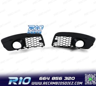 REJILLAS NIEBLA VOLKSWAGEN VW GOLF 5 03-09 GTI NEGRO