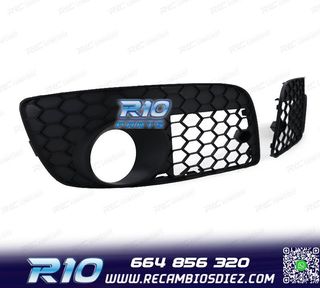 REJILLAS NIEBLA VOLKSWAGEN VW GOLF 5 03-09 GTI NEGRO
