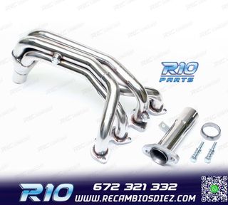 COLECTORES INOX CITROEN SAXO 8V Y PEUGEOT 106 8V FASE 2