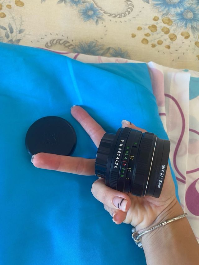 Objetivo Helios MC 58mm 1:2