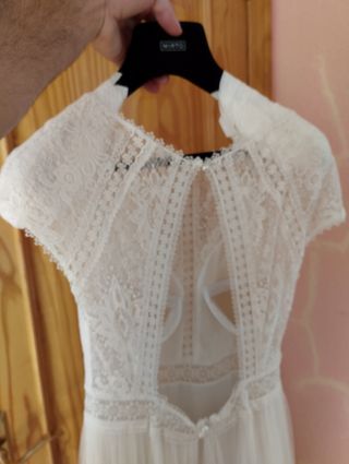 Vestido de Novia Encaje Blanco