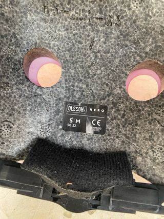 Casco de bicicleta rosa