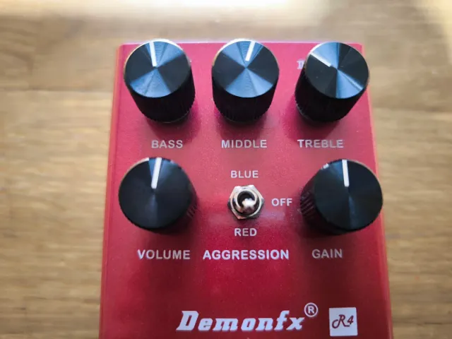 Pedal Demonfx R4 High Gain