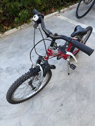 Bicicleta Infantil Roja Decathlon
