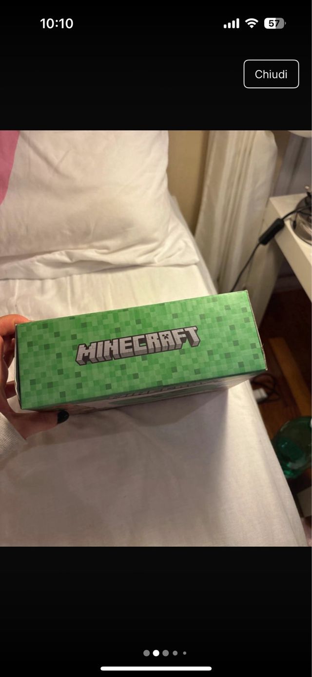 Porta pranzo Minecraft
