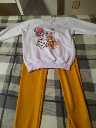 Chándal niña estampado 12 años 