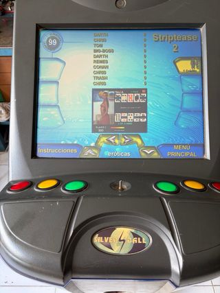 Máquina Recreativa Táctil Sirverball