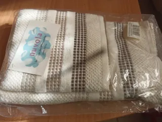 Set Asciugamani 1+1 Cotone