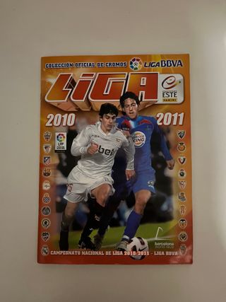 Álbum Completo Liga BBVA 2010-2011 Panini Este