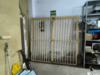 Puerta Chalet/Terraza 2,18m Ancho x 2,10m Alto