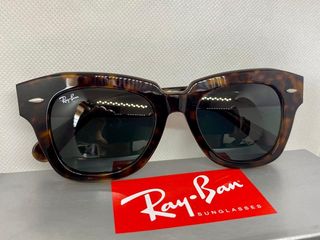 GAFAS DE SOL RB STATE STREET HAVANA LENTES NEGRO
