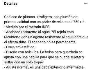 Chaleco Plumas Ultraligero Uniqlo