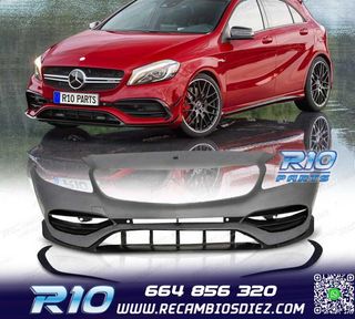 PARAGOLPES DELANTERO MERCEDES CLASE A W176 15-18 LOOK AMG A4