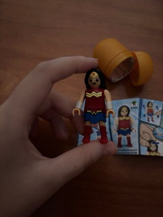 Playmobil Wonder Woman Huevo Kinder