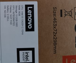 Portátil Lenovo 14 Intel i5 8GB RAM 512GB SSD