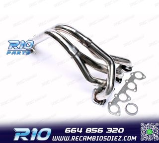 COLECTORES INOX CITROEN SAXO 8V Y PEUGEOT 106 8V FASE 1