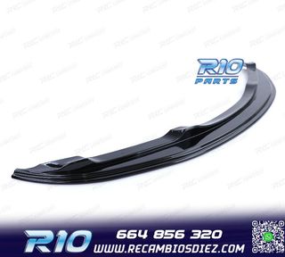 SPOILER LIP BMW E90 E91 05-08 PACK M NEGRO BRILLO