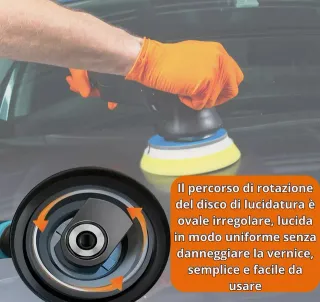 Lucidatrice con Accessori Auto Elettrodomestici