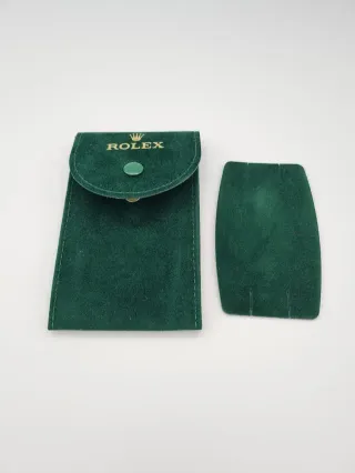 Original RLX Estuche Reloj Viaje Piel Verde